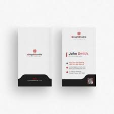 Black And White Business Card Mockup White Business Card With Red Details Red Business Cards Business Card Mock Up Black Business Card Mockup