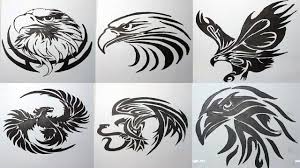 Download now elemen kartun elang yang digambar tangan elemen. Koleksi Vidio Menggambar Tatto Tribal Elang Keren Full Youtube