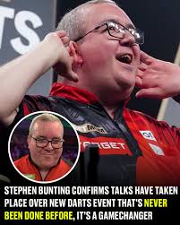 🗣️"I think it would definitely work, and it will sell tickets" This will  be absolutely unreal, it sounds wild. A new era for darts! 👏