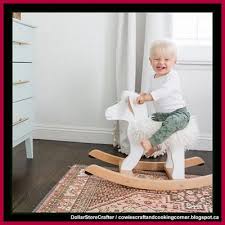 For the list of materials, as well as tips on modifying the pattern, visit our bobble sheep pillow in gentle giant post. Turn An Ikea Rocking Horse Into A Rocking Sheep Rocking Sheep Rocking Horse Diy Rocking Horse