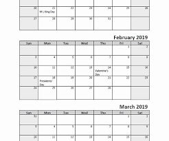 Printable Calendar 3 Month 2020 In 2020 Printable Calendar Calendar Calendar Printables