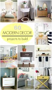 I like a modern style and like projects that mix different materials such as wood, concrete and metal. 60 Modern Decor Projects To Build Pneumatic Addict