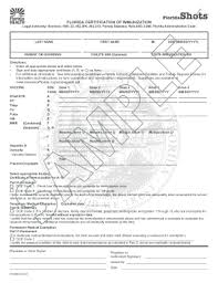 Florida Medical Exemption Vaccine Form Fill Out And Sign