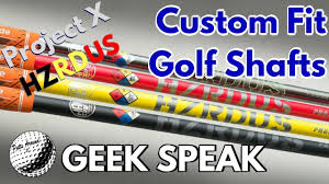Custom Fit Golf Shafts Hzrdus