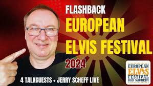 Michael Aden auf dem Elvis Festival in Bad Nauheim 2022