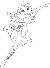 Poison Ivy Super Hero High Coloring Page Superhero Coloring Pages Avengers Coloring Pages Superhero Coloring
