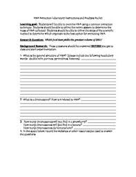 Dna Extraction Lab Analysis Packet Instructions Dna Extraction Lab Analysis Instruction