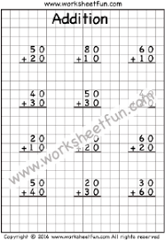 All worksheets are printable pdf documents with answer pages. Addition No Regrouping Free Printable Worksheets Worksheetfun