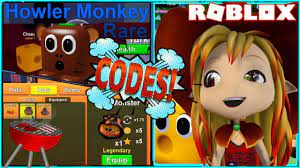 11 Working Codes Yummy Bbq New Roblox Sizzling Simulator Roblox Coding Pet Monkey