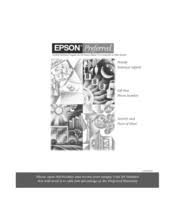 All you need to do is just looking for the right os for your device and download the link down below. Epson Stylus Pro Series Manuals Manualslib