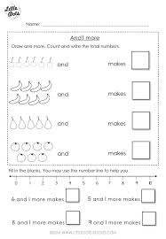 Free Addition Worksheet Suitable For Kindergarten Or Grade 1 Level Understand The Conce Kindergarten Math Worksheets Preschool Math Printables Math Printables