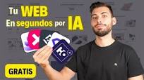 Top 5 herramientas para CREAR Páginas WEB por IA GRATIS ▶ Cómo crear Web en  SEGUNDOS (sin código)
