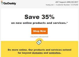 Godaddy Coupon Code Epromo6 35 Off New Orders Promo Codes Coupon Coding Promo Codes