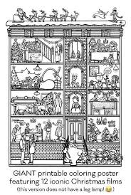 Christmas Special Giant Coloring Poster Christmas Coloring Pages Coloring Posters Mickeys Christmas Carol