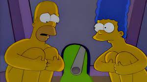 The simpsons Homer and Marge are naked. - YouTube
