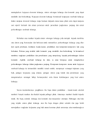 Anak yang sejak lahir selalu berada disamping ibunya. Tesis Penglibatan Ibu Bapa Dalam Membantu Pelaksanaan Program Kemah