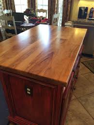 Tx Pecan Wood Countertop Photo Gallery Pecan Wood Wood Countertops Wood Island Countertop