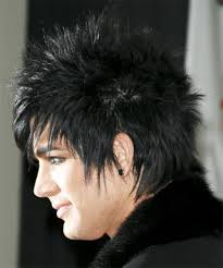 Hair and beard styles adam lambert short spiky hairstyle. Adam Lambert Short Straight Hairstyle