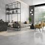 Gold Accent Vein Modern Porcelain Tile from www.flooranddecor.com