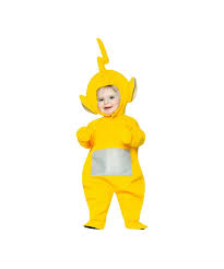 Teletubbies Laa Laa Toddler Costume 12 To 24 Months Baby Halloween Costumes Toddler Costumes Cool Halloween Costumes