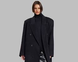 Image of Doublebreasted Coats winter fashion trend 2024