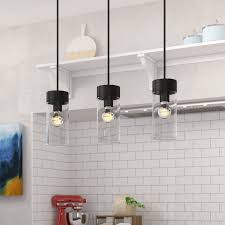 light kitchen island linear pendant &