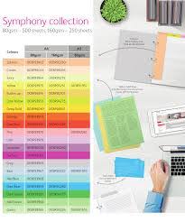 19 Meticulous Xerox Symphony Paper Colour Chart