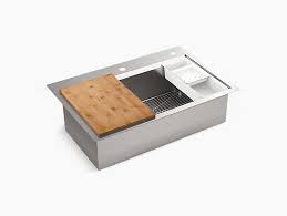 Walmart.com has been visited by 1m+ users in the past month Cater Top Undermount Workstation Kitchen Sink K Rc21612 2pc Na Kohler Kohler