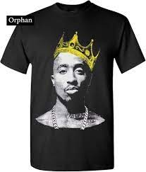 Hat And Beyond Hip Hop Legend Rappers Graphic T Shirts King Crown Gold Tupac Hatandbeyond Mens Mens Tshirts Rapper Shirts Mens Outdoor Clothing