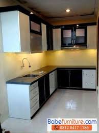 Mempertahankan beton existing yang tetap di expose. Jasa Kitchen Set Minimalis Murah Bogor 0812 8417 1786 Dapur Meja Dapur Interior
