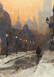 Morning Lights Greg Rutkowski On Artstation At Https Www Artstation Com Artwork Y0o86 Art Representational Art Fantasy Paintings