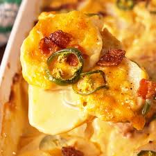 Jalapeno Popper Scalloped Potatoes Recipe Cooking Recipes Food Recipes Thanksgiving Recipes