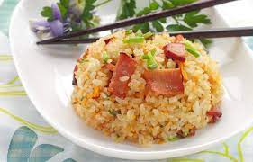 Resep Nasi Goreng Beef Bacon Yang Gurih Harum Buat Sarapan Recipe In 2021 Resep Nasi Goreng Resep Nasi Bacon