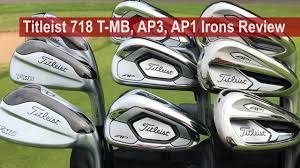 Titleist 718 Ap3 Ap1 T Mb Irons Review By Golfalot