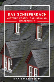 Das Schieferdach Einfach Erklart Schiefer Dach Schieferdach Dach