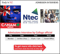 Study In New Zealand National Tertiary Education Consortium Ntec For Complete Information Enrolment Study In New Zealand Admissions Interview New Zealand
