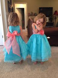 Turquoise And Coral Flower Girl Or Junior Bridesmaid Dresses Turquoise Bridesmaid Dresses Coral Flower Girl Dresses Turquoise Bridesmaid
