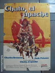 Cuando uno de sus perseguidores viola a su mujer, chato deja de huir y busca venganza. Cdo 1893 Chato El Apache Charles Bronson Jack P Buy Western Film Posters At Todocoleccion 202571278