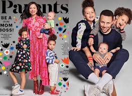 Classic photos of stephen curry. Nba Star Stephen Curry And His Cute Family Cover Parents Magazine Photos