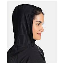 Kilpi Womens Aileen Long Sleeve Hooded T-Shirt (Black)