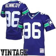 Cortez Kennedy Seattle Seahawks Mitchell Ness Retired Player Vintage Replica Jersey Royal Blue Nfl Jerseys For Sale Seahawks Jersey Nfl Uniforms