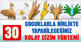 Cocuklarinizla Hem Eglenceli Vakit Gecirebileceginiz Hem De Resim Cizme Becerilerini Gelistirebileceginiz 30 Farkli Kolay Ciz Kids Education Education Children