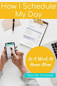 The Daily Schedule Of A Wahm Working From Home Work From Home Moms Amazon Work From Home