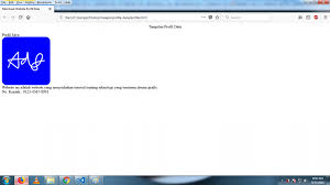 Tentukan tujuan website (untuk company profile, online shop, forum, galery, sistem admin dll). Cara Membuat Website Data Profil Dengan Css Inwepo