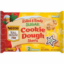 This is a 1979 tv video christmas commercial from pillsbury company and tiled christmas sugar cookies. Nestle Toll House Rolled And Ready Holiday Sugar Cookie Dough Sheets 16 Oz Foods Co