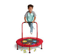 Game Time Interactive Kids' Trampoline with Lights & Sounds