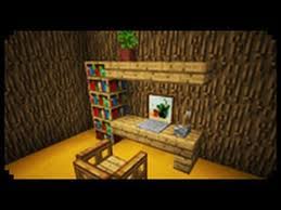 Minecraft How To Make A Home Office Minecraft Interior Design Minecraft Room Minecraft Furniture