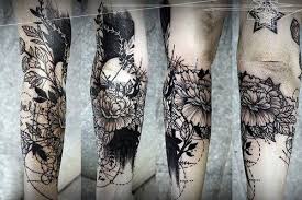 I recommend this place to everyone! Trash Polka Flowers Graphic Tattoo Idea Best Tattoo Ideas Gallery