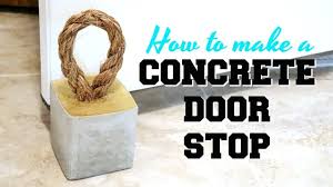 If like me you have a memory black hole regarding selecting the right drill piece for a job sign. Modern Concrete Doorstop With Rope Handle Creative Ramblings