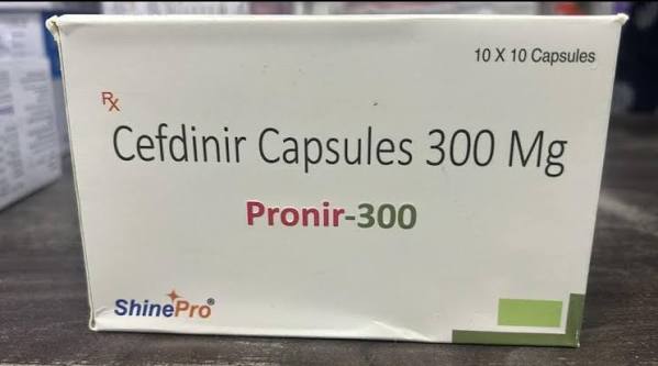 Pronir 300mg Capsules, Cefdinir Capsules at ₹ 385/strip | Cefdinir Dispersible Tablet in Nagpur | ID: 2858144340997